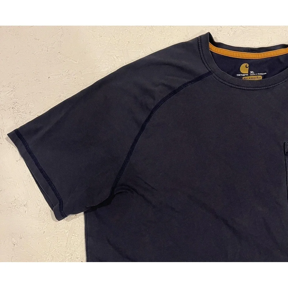 Men's XL Carhartt Force Relaxed Fit Short‎ Sleeve Crewneck T-Shirt State Tech